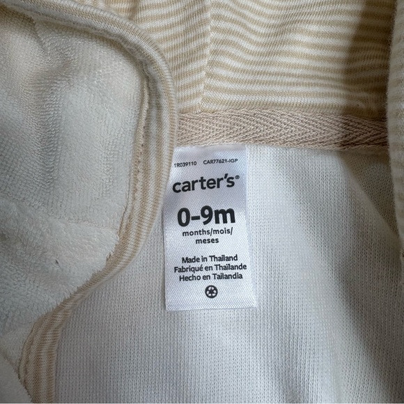 NWOT Carters Baby Terry Cloth Bath Robe - Picture 2 of 4